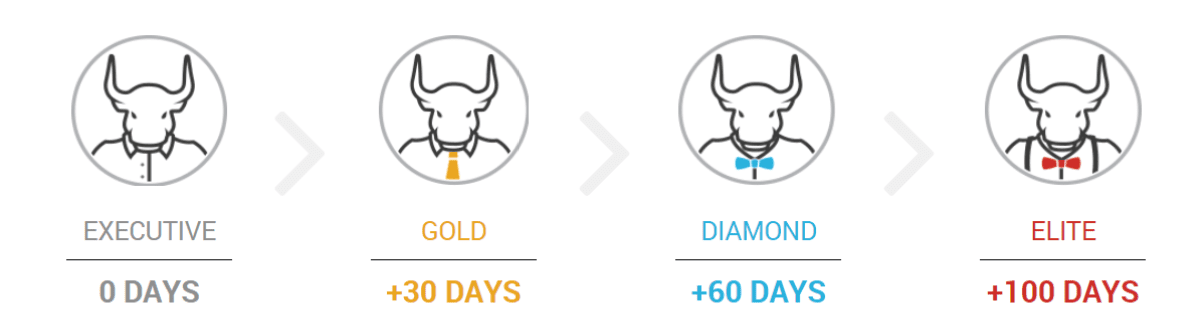XM Loyalty Program Levels