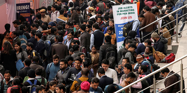 In April, Indian unemployment rate increased to 7.83%