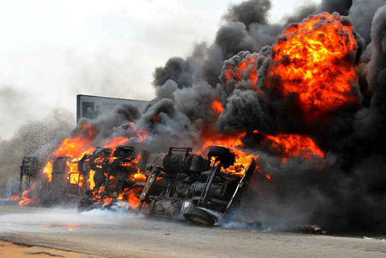 Nigerian tanker driver saves state by averting a fire catastrophe