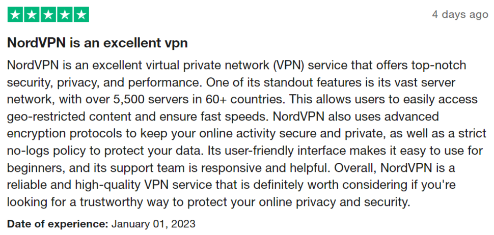nordVPN security servers