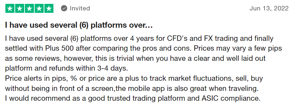 plus500 cfd trading real review