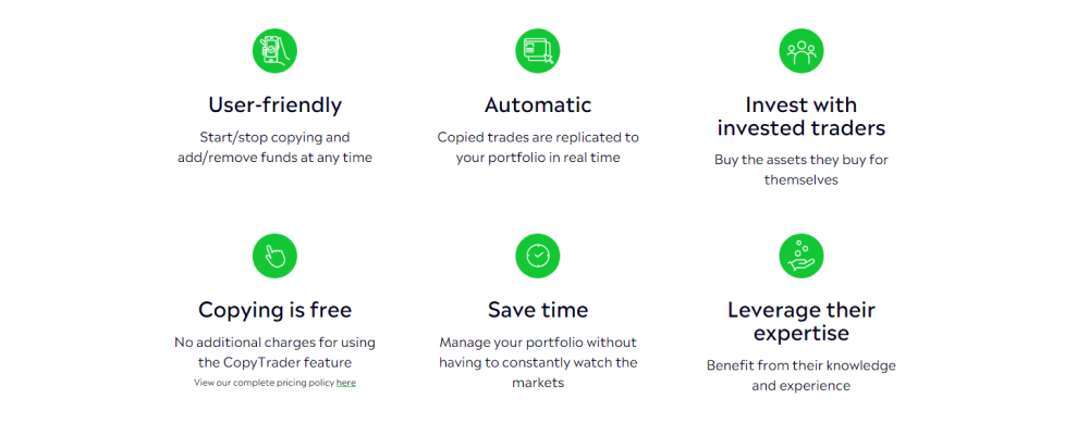 The advantages of eToro's Social and Copy trading