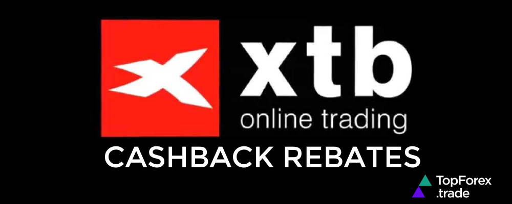 XTB cashback rebates