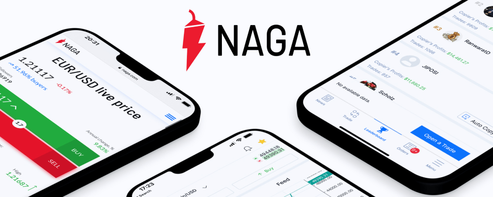 NAGA Markets mobile app features