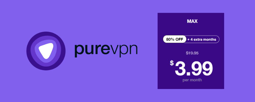 PureVPN Max plan price