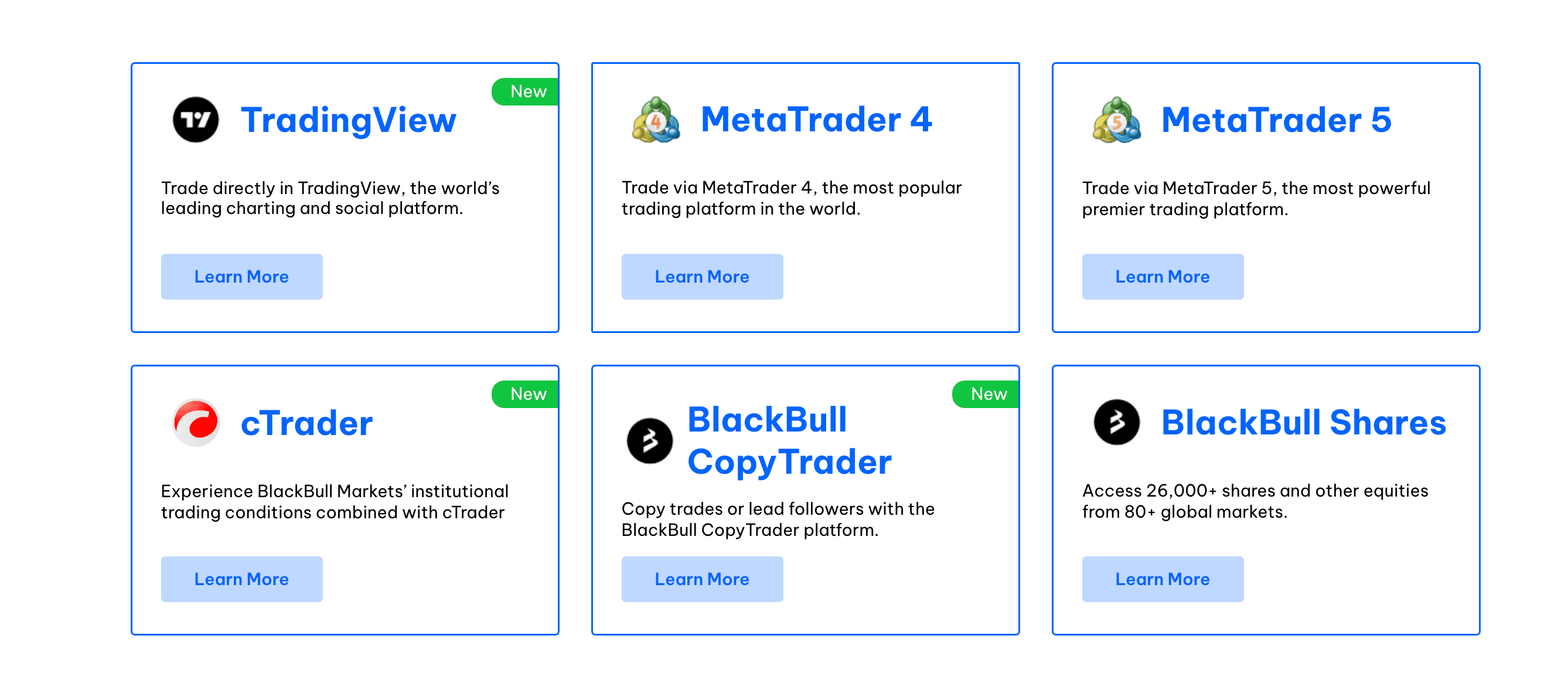 BlackBull platforms