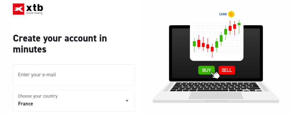 How to open and activate an FX account with XTB?