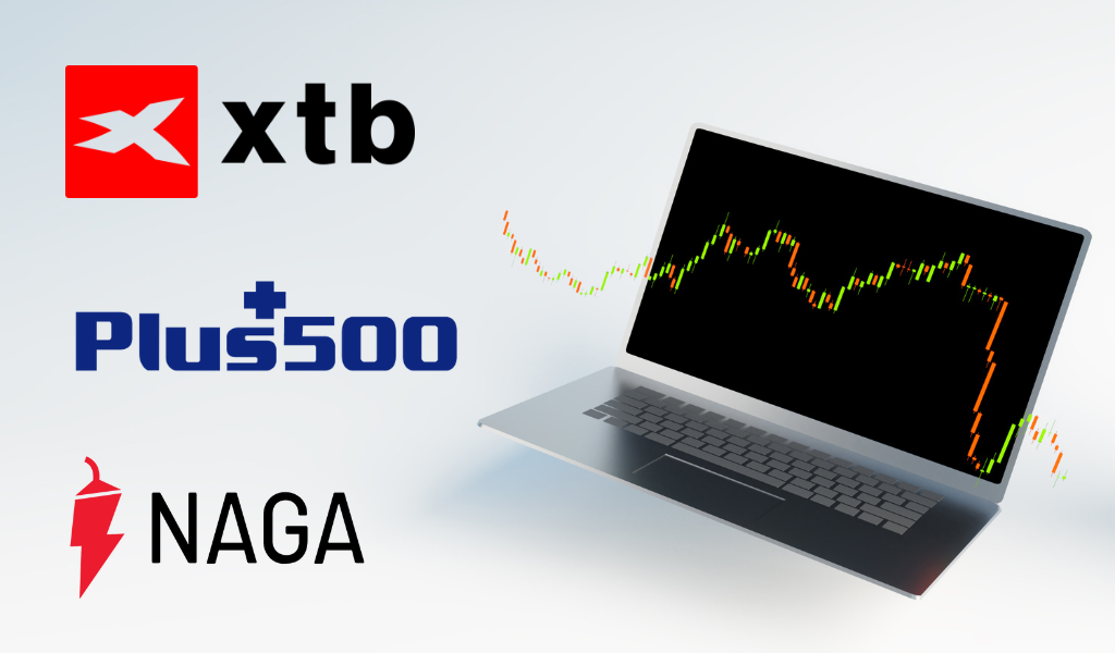 XTB, Naga Markets, and Plus500: key updates on growth and leadership